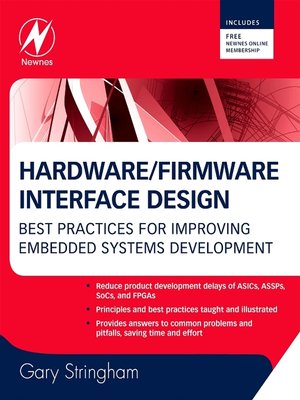 cover image of Hardware/Firmware Interface Design